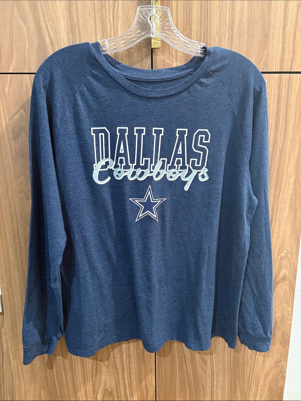 Team Apparel Navy Women's NFL Sleepwear Tee